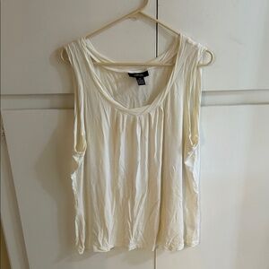 Style & Co. Cream Tank Top